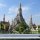 'Wat Arun' am Ufer vom 'Chao Phraya'-Fluss